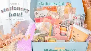 Stationery Haul 🍡 cute & affordable journaling supplies ft stationery pal