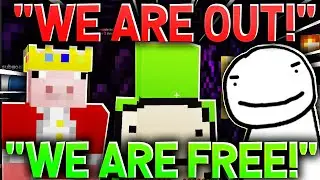 Technoblade And Dream BREAK OUT OF PRISON! (Dream SMP)