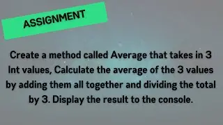 Unity for Beginners - 019 - ASSIGNMENT - Create a Method