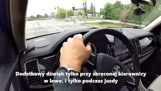 Skoda Kodiaq - dodatkowy odgłos przy skręcaniu w lewo
