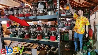 I Bought 120 Vintage Coleman Lanterns To Sell on EBAY! Was it Worth it?