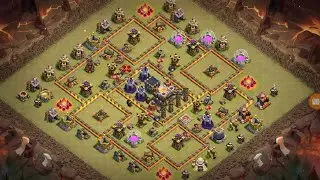 Th9 war base anti lavaloon 2018