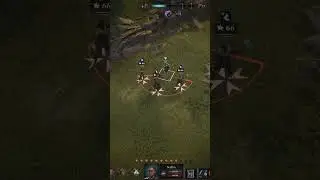 Bow knockback into mace combo | Wartales