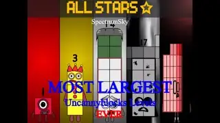 Most Largest Uncannyblocks Band Different All Stars!!! Expanded Version
