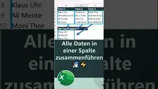 Ausgewählte Werte automatisch in eine Spalte kopieren 👻🪄
