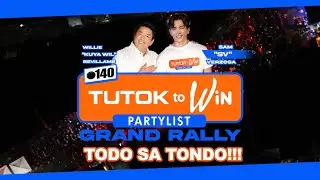 Tutok To Win Patrtylist Grand Rally Todo sa Tondo Bukas na!!!