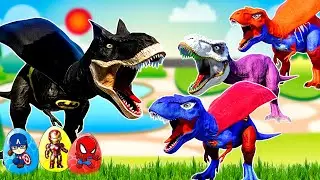 The Invasion of the Dinosaur Superhero Legion