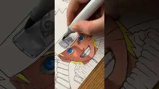 Drawing Naruto 4 #naruto #drawingnaruto #narutodrawing #narutouzumaki #narutubro  #animedrawing