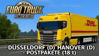 🚛 Euro Truck Simulator 2 – Düsseldorf → Hanover – Postpakete (18 t) 📦