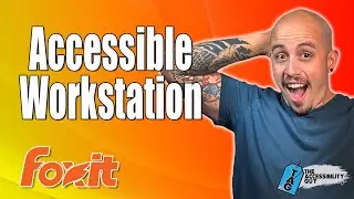 How to setup your accessibility workstation using Foxit