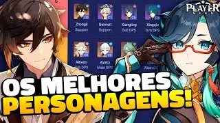 TIER LIST DOS MELHORES PERSONAGENS DO JOGO COM GAMING E RETENTORA!!! - GENSHIN IMPACT