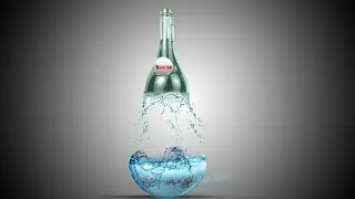 Photo Manipulation Effect Photoshop Tutorial, Battle Water Cup Manipulation
