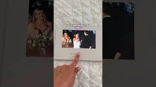 Your wedding video deserves to be watched more than once a year. Transform it into a video book!