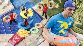A FESTA NA PISCINA QUE O LUCCAS NÃO FOI CONVIDADO