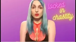 Locked in chastity: Second month update!
