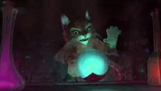 Puss wasted no time—he quickly grabbed the potion | Shrek 2 (Sponsored by Klasky Csupo 2001 Effects)