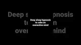 Sleep hypnosis to stop night time overthinking 