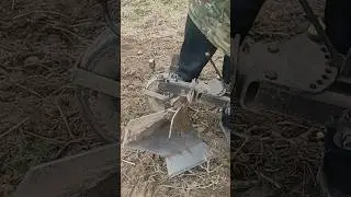 МОТОБЛОК МТЗ БЕЛАРУС, НАСТРОЙКА ПЛУГА 