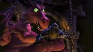 Shrek (2001) - Shrek E Ciuchino Alle Prese Con Il Drago [UHD]