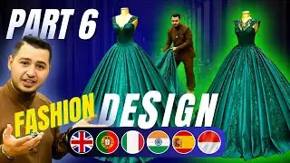 Part 6 | Wedding & Evening Dress Sewing Course: How to Cut and  How to Sew