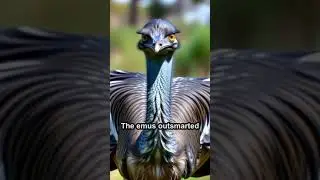 Do You Know? The Great Emu War: A Hidden History #facts #viralshorts #shorts #trending