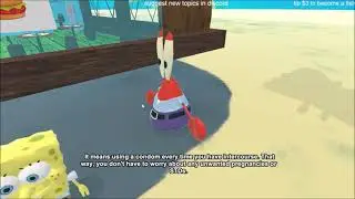 AI Spongebob talks about safe s*x