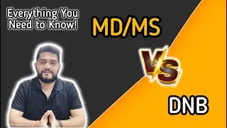 DNB vs MD/MS ~ Everything you Need to Know! NEET PG | Medical Counselling | Try your Chances! 🤠🩺