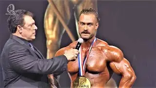 Chris Bumstead 2021 Post Result Interview Classic Physique Olympia Finals 2021