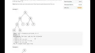 [Leetcode Weekly 335] Kth Largest Sum in a Binary Tree