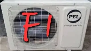 pel dc inverter Air conditioner F1 error code in 1.5 ton unit.How to trace F1 error code in Ac.