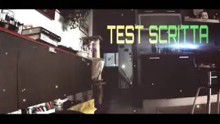 Test Scritta 2d in Real Life - GoPro HERO3