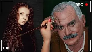 Портрет маслом  -  Никита Сергеевич Михалко́в (БесогонTV)  || 2023