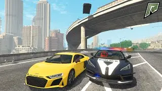 ПОСЛЕДНИЙ ЗАЕЗД! ПОГОНЯ ПОЛИЦИИ ЗАКОНЧИЛАСЬ СМЕРТЬЮ | GTA 5