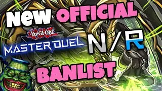 NEW OFFICIAL N/R Format BANLIST!