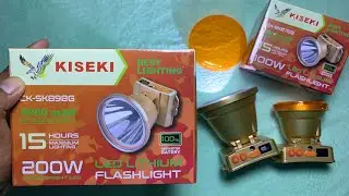 REVIEW SENTER KEPALA KISEKI TIPE 200W DAN 100W MANA YANG LEBIH TERANG DAN TAHAN LAMA? #trending