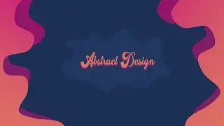Abstract Flow Shape Design | Powerpoint Tutorial