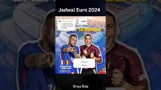 Perancis Vs Belgia Big Match Euro 2024 Malam Ini #jadwalbola #euro2024 #perancis #belgium #rcti