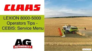 LEXION 8000-5000 Operators Tips - CEBIS: Service Menu