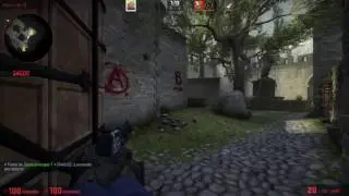 1v3 Clutch in de_cbble