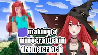 【MINECRAFT】how to make a minecraft skin - making skin from scratch【Airi Gwynevere | Project Kavvaii】