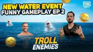 BEST FUNNY GAMEPLAY EP 2 | NEW PUBG MOBILE WATER UPDATE 😱| WHY JUTT