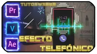 Efecto Telefónico📞/ Radio Sony Vegas🎬 Premiere y After Effects 👉Tutorial