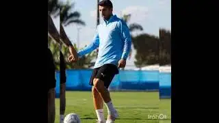 simulated interview between the English teacher and a friend representing Luis SUAREZ