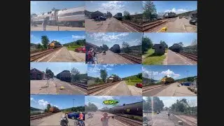 Hot Busy Day Railfanning CSX Mohawk Subdivision At Amsterdam With Lots Of Foreign Power & Funny Mems