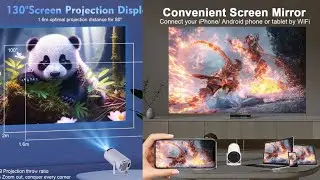 MINI PROYECTOR HY 300 PRO 4K / REVIEW EN ESPAÑOL