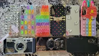 ASMR | Camera Attention w/ Different Phone Cases | bunch of different sounds ✨️ | some whispers