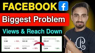 Facebook Biggest Problem 2026 😱 Views, Reach & Earnings Down
