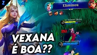 NINGUÉM BOTA FÉ NESSE MAGO - VEXANA GAMEPLAY | Mobile Legends