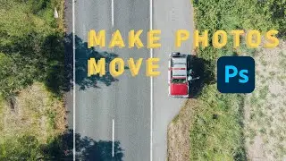 how to make still photos move with photoshop (plotagraphs)