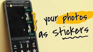 How To Make Stickers on WhatsApp without App?